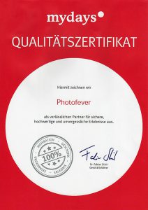 Read more about the article MyDays Qualitätszertifikat Photofever